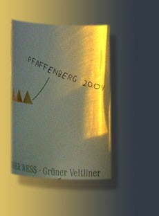 Weingut Rainer Wess - Grüner Veltliner Pfaffenberg 2007